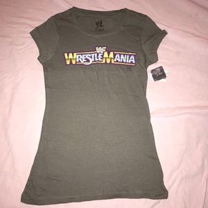 NWT. WWE Wrestle Mania Tee.